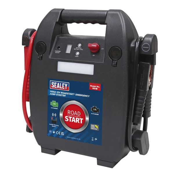 Sealey RS1B RoadStart&reg; 12V Emergency 4-Cylinder Jump Starter 2L