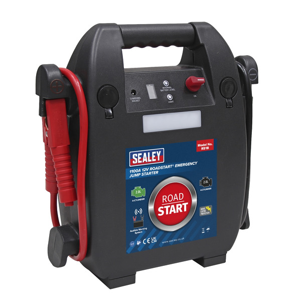 Sealey RS1B RoadStart&reg; 12V Emergency 4-Cylinder Jump Starter 2L