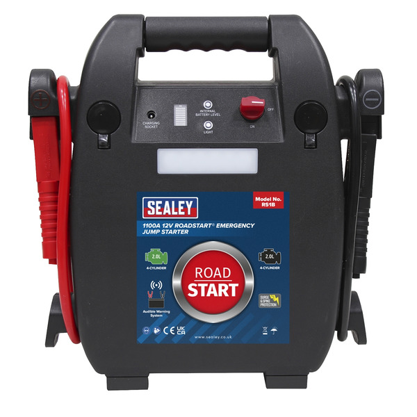 Sealey RS1B RoadStart&reg; 12V Emergency 4-Cylinder Jump Starter 2L
