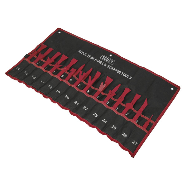 Sealey RT27KIT Trim & Panel Clip Tool Set 27pc