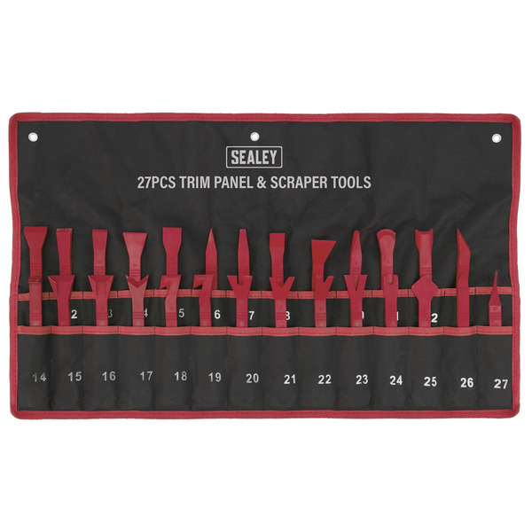 Sealey RT27KIT Trim & Panel Clip Tool Set 27pc