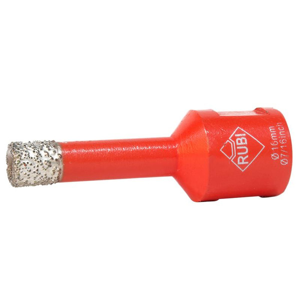 RUB05990 RUBI TILING TOOLS Dry Cut Diamond Drill Bit 10mm