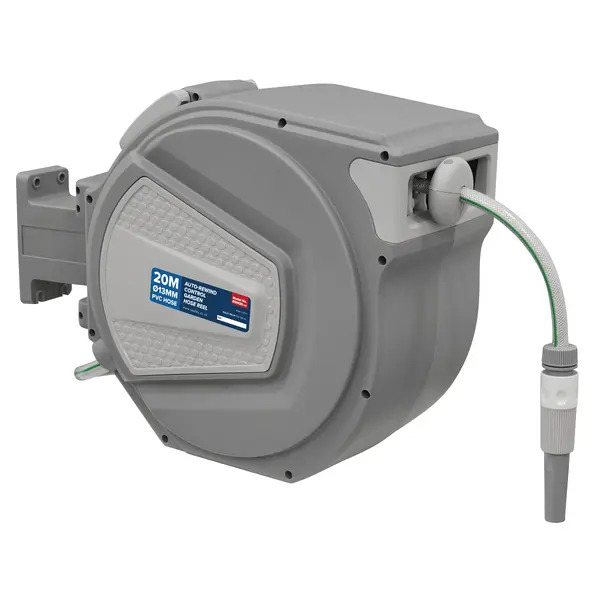Sealey RWH20 Auto-Rewind Control Garden Hose Reel 20m