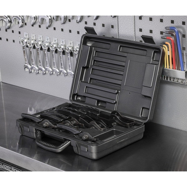 Sealey S01064 Siegen Internal/External Circlip Pliers Set 10pc