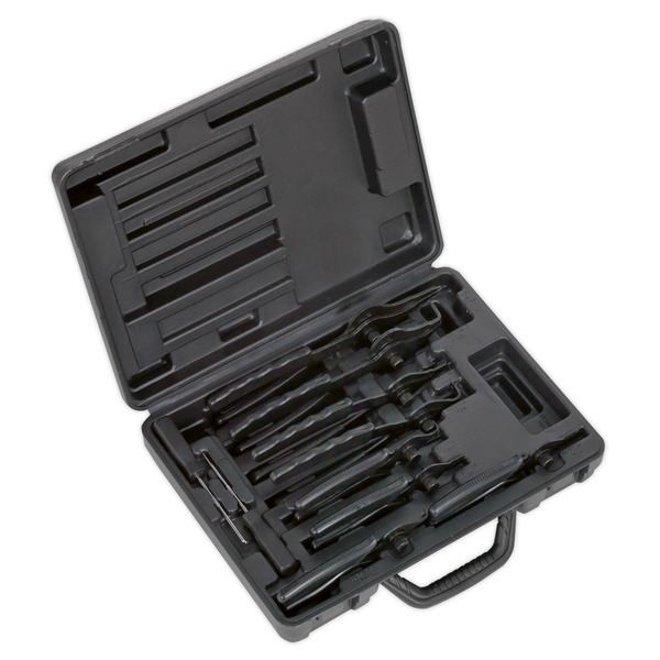 Sealey S01064 Siegen Internal/External Circlip Pliers Set 10pc