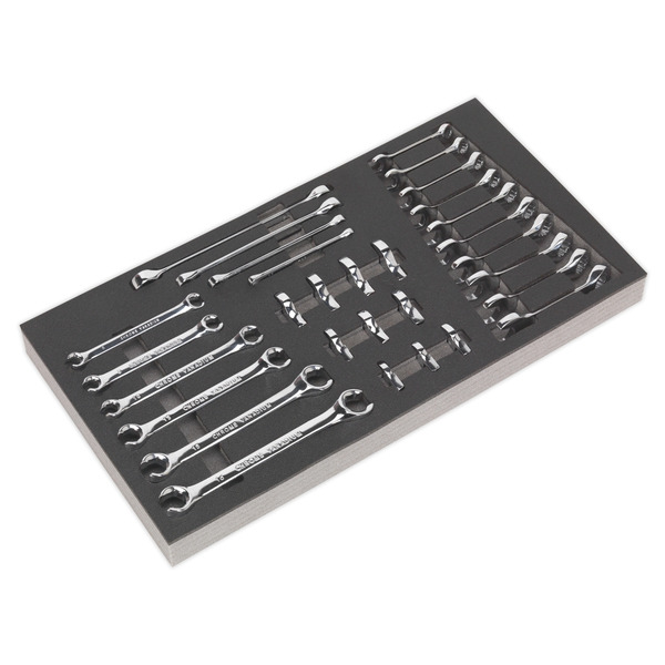 Sealey S01125 Siegen Specialised Spanner Set with Tool Tray 30pc