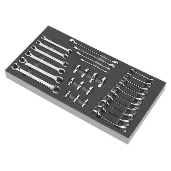 Sealey S01125 Siegen Specialised Spanner Set with Tool Tray 30pc