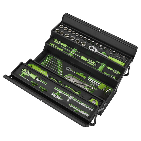 Sealey S01216 Cantilever Toolbox with 86pc Tool Kit