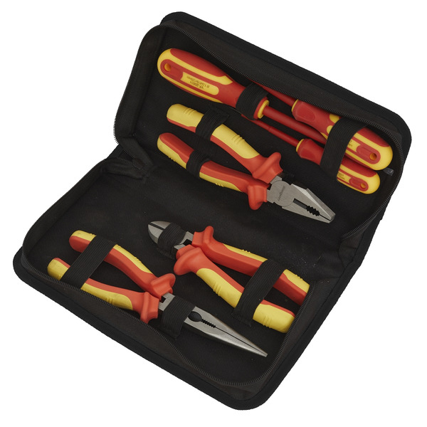Sealey S01218 Siegen Electrical Tool Kit 6pc - VDE Approved