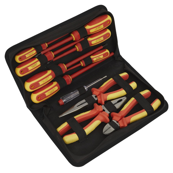 Sealey S01219 Siegen Electrical VDE Tool Kit 11pc