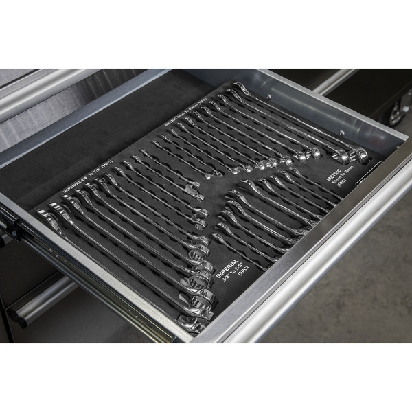 Sealey S01239 Siegen Metric/Imperial Combination Spanner Set 32pc