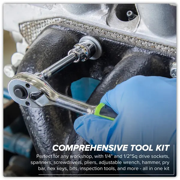 Sealey S01267 Topchest & Rollcab Combination 6 Drawer with 247pc Tool Kit