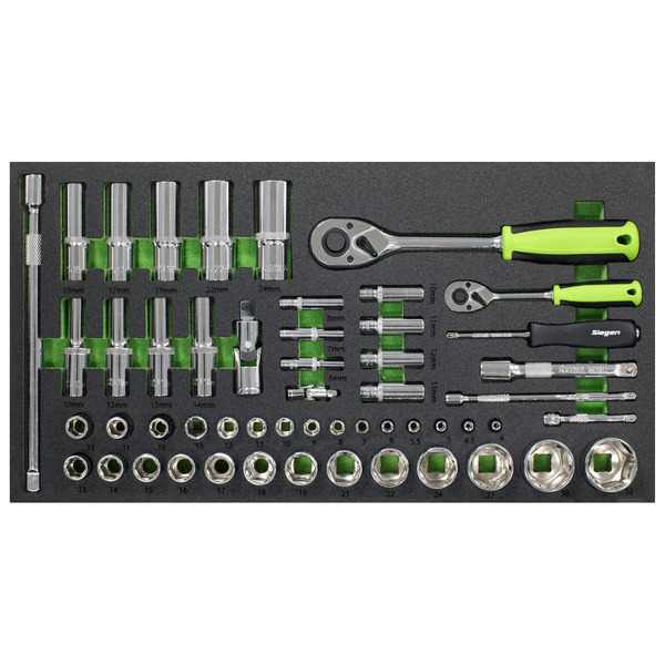 Sealey Top Chest & Rollcab Combination 6 Drawer with Tool Kit 247pc