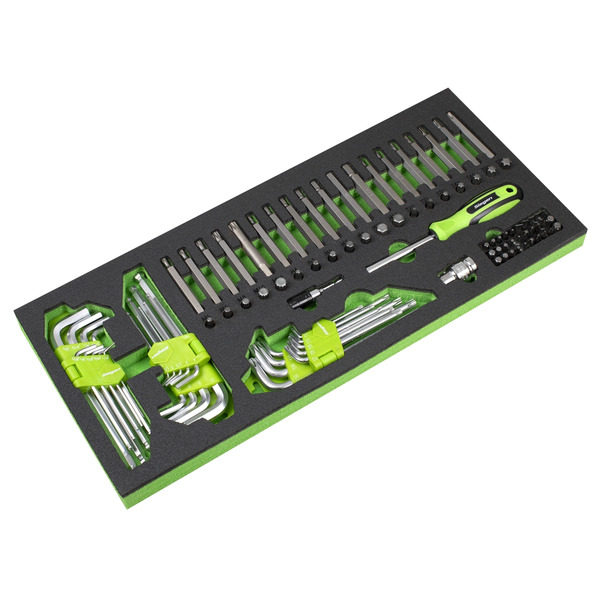 Sealey Top Chest & Rollcab Combination 6 Drawer with Tool Kit 247pc
