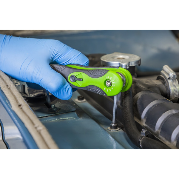 Sealey S01275 Siegen Specialised Bit Set & Folding Hex Keys with Tool Tray 170pc