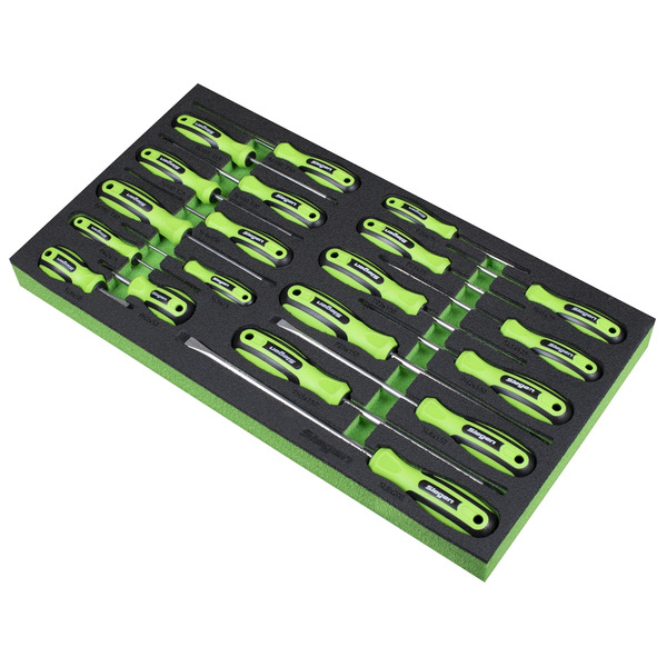 Sealey S01276 Siegen Screwdriver Set with Tool Tray 20pc