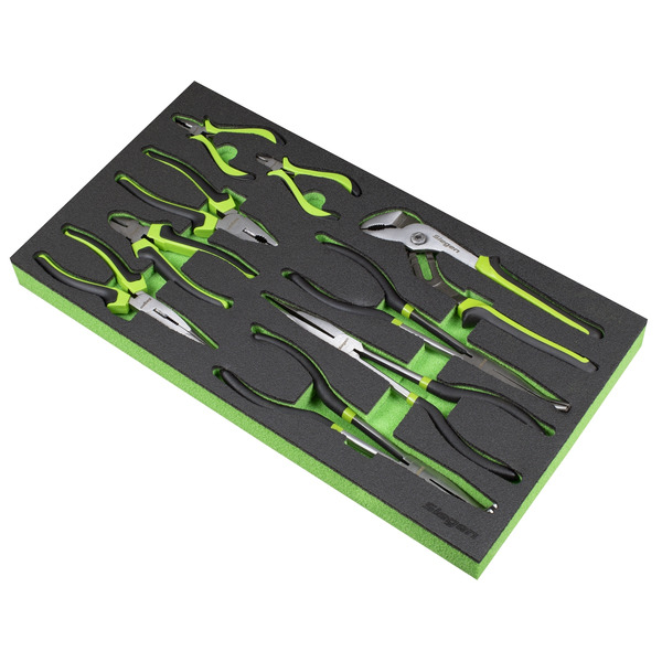 Sealey S01277 Siegen Pliers Set with Tool Tray 9pc