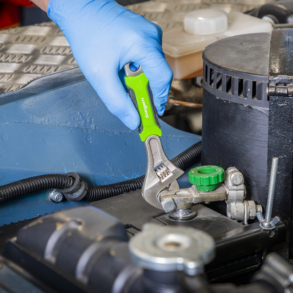 Sealey S01278 Siegen Adjustable Wrench & Pliers Set with Tool Tray 10pc