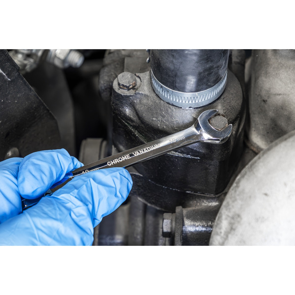 Sealey S0635 Siegen Flexi-Head Combination Ratchet Spanner Set 12pc