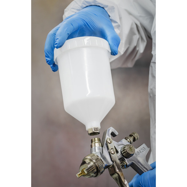 Sealey S642G Siegen General-Purpose Gravity Feed Spray Gun 1.8mm Set-Up