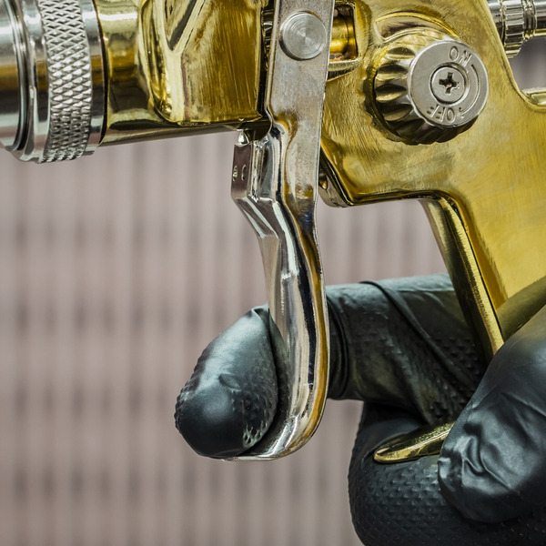 Sealey S701G Gold Series Gravity Feed Spray Gun 1.4mm Set-Up