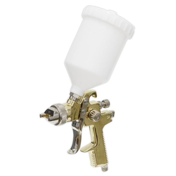Sealey S701G Gold Series Gravity Feed Spray Gun 1.4mm Set-Up
