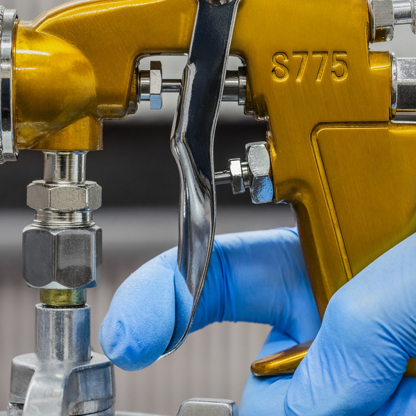 Sealey S775 Siegen Suction Feed Spray Gun 1.7mm Set-Up