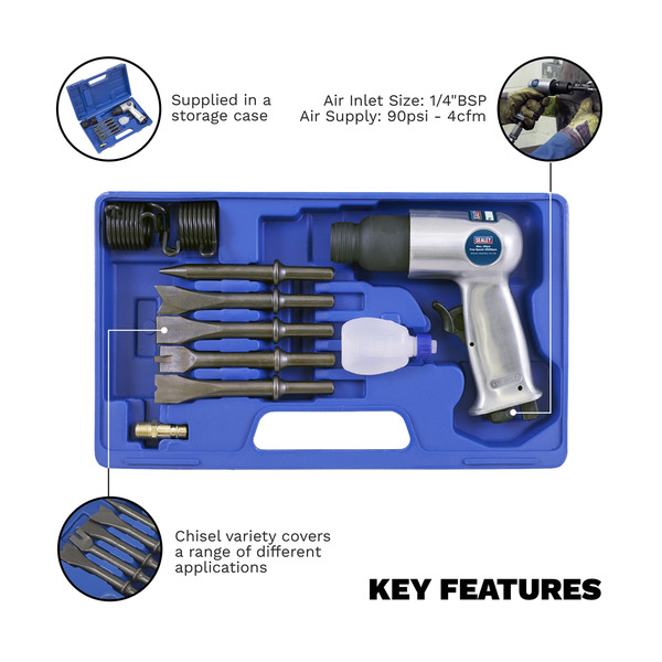 Air Hammer Kit Medium Stroke