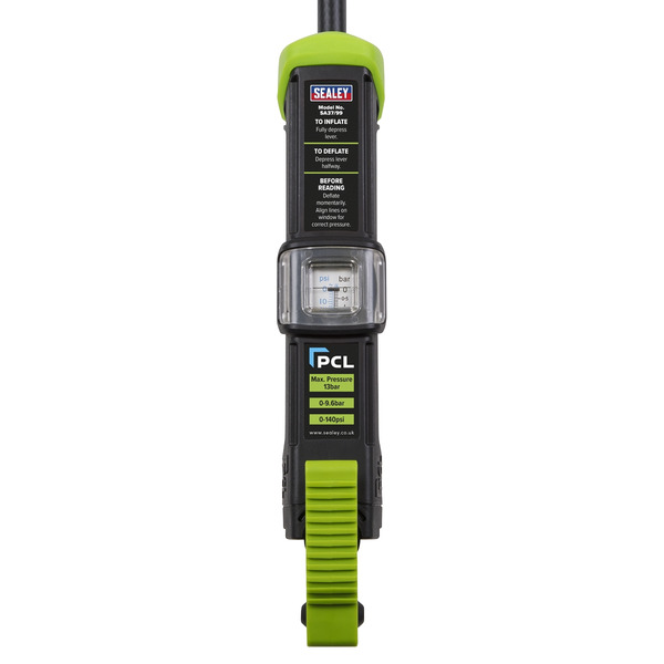 Sealey SA37/99 PCL Airlite Eco Tyre Inflator with Twin Push-On Connector