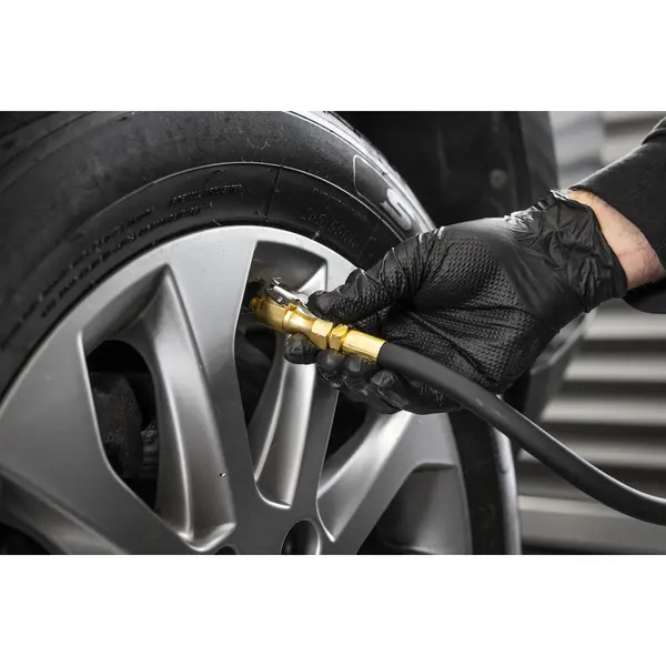 Sealey SA500 Digital Tyre Inflator with Clip on Connector & Rechargeable Digital Display