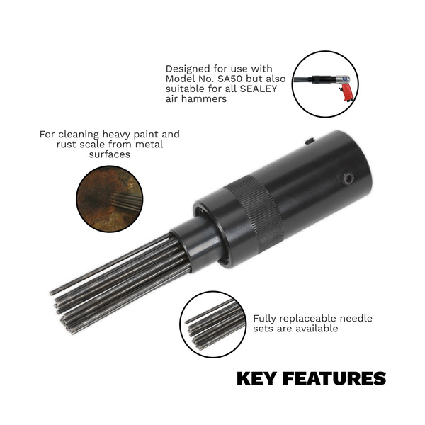 Sealey SA50A Needle Scaler Adaptor