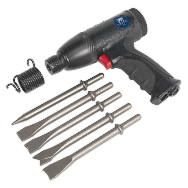 Sealey SA613 Premier Medium Stroke Composite Air Hammer Kit
