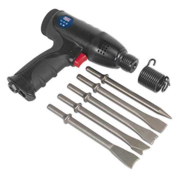 Sealey SA613 Premier Medium Stroke Composite Air Hammer Kit