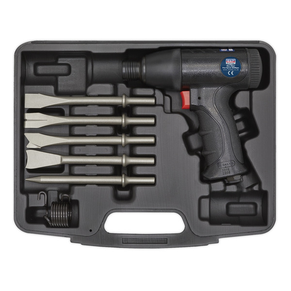 Sealey SA613 Premier Medium Stroke Composite Air Hammer Kit