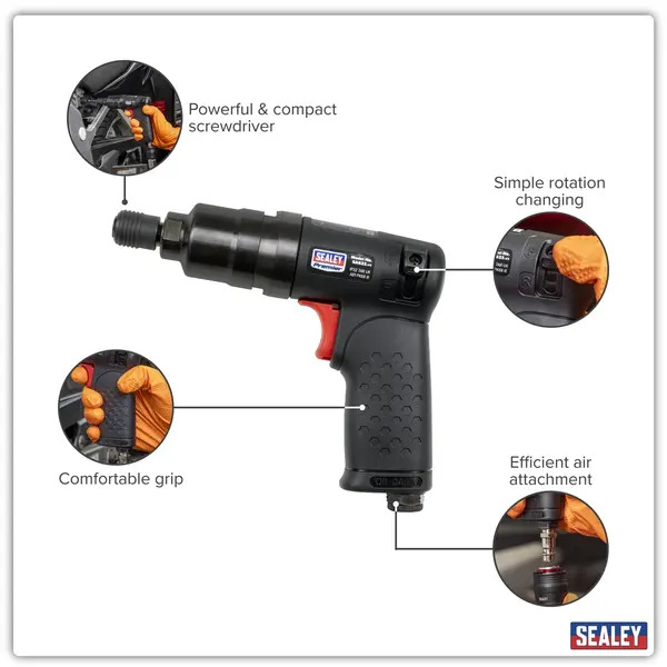 Sealey SA623 Premier Composite Mini Air Screwdriver