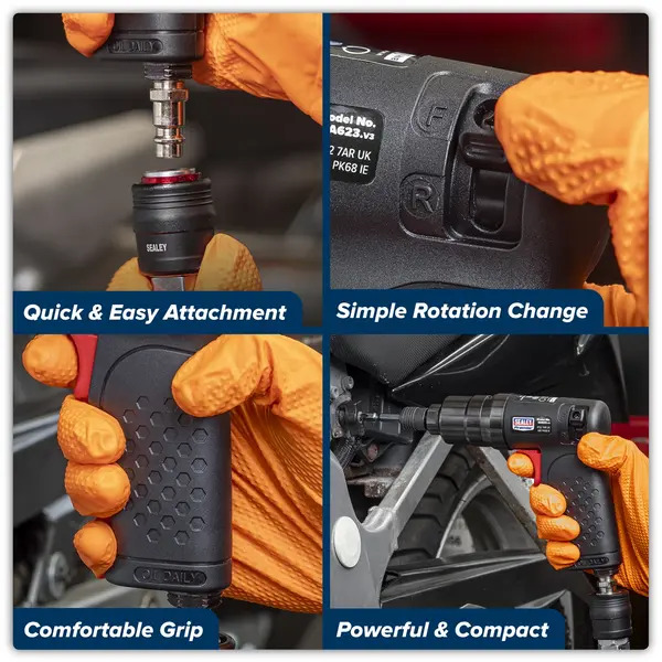 Sealey SA623 Premier Composite Mini Air Screwdriver