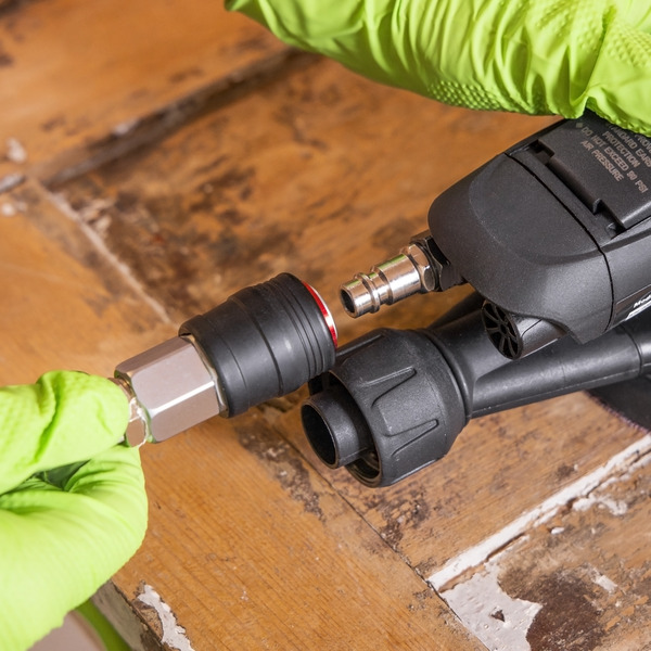 Sealey SA801 Air Palm Orbital Sander Ø150mm Dust-Free