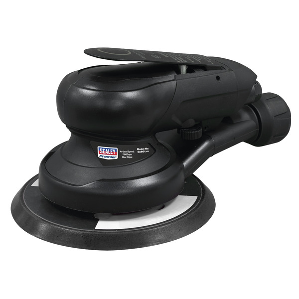 Sealey SA801 Air Palm Orbital Sander Ø150mm Dust-Free
