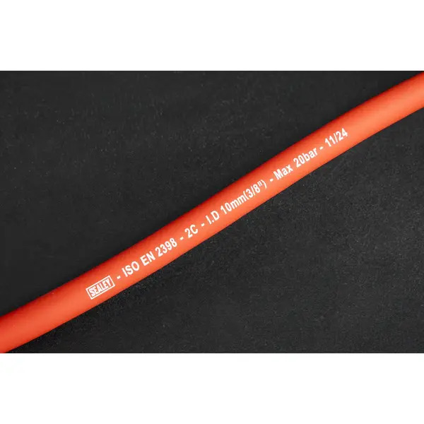 Sealey SA84 8m Retractable Rubber Air Hose with Steel Reel 10mm ID