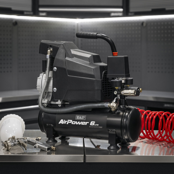 Sealey SAC0620A 6L Direct Drive Air Compressor 2hp