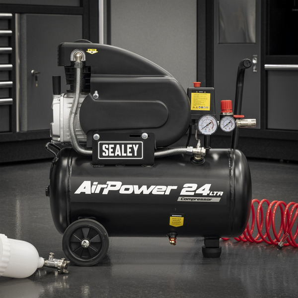 Sealey SAC2420A 24L Direct Drive Air Compressor 2hp