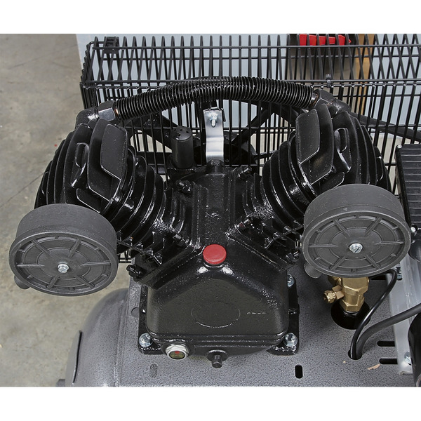 Sealey Premier 100L Belt Drive Air Compressor with Front Control Panel 3hp