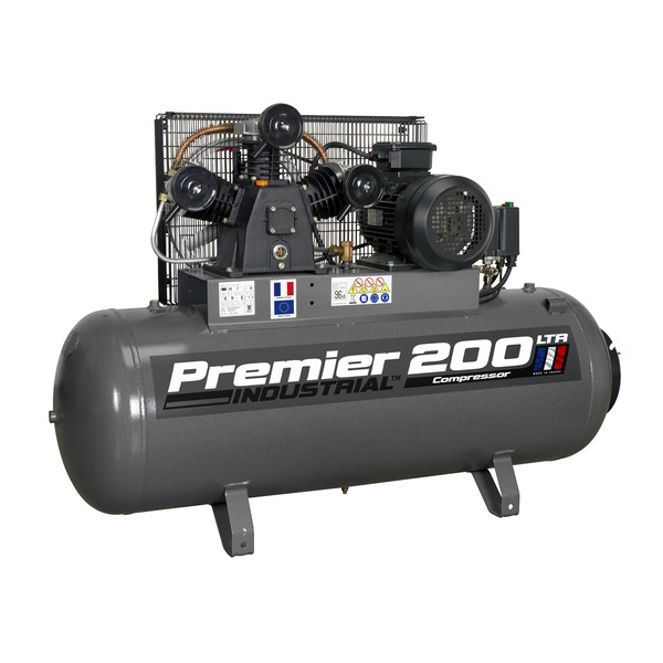Sealey Premier 200L Belt Drive Air Compressor 5.5hp