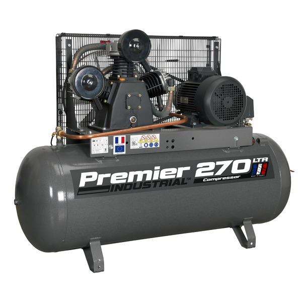 Sealey Premier 270L Belt Drive Air Compressor 7.5hp