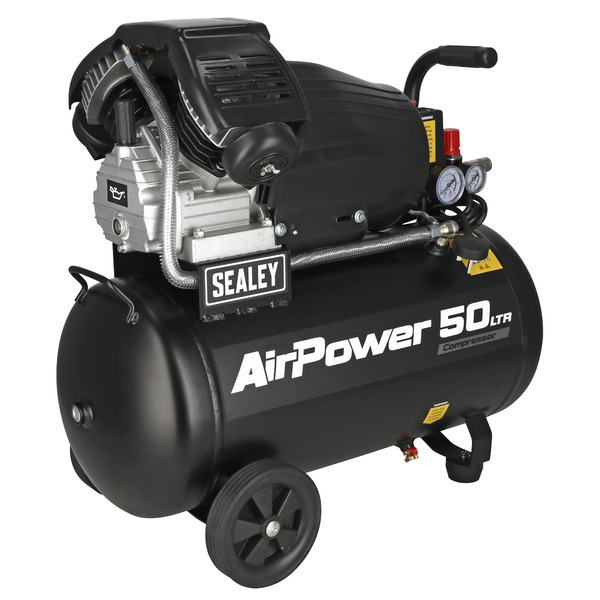 50L V-Twin Direct Drive Air Compressor 3hp