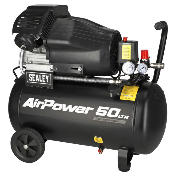 50L V-Twin Direct Drive Air Compressor 3hp