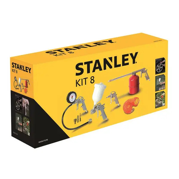 Stanley Air Compressors SAC9045671 Stanley® Air Compressors Air Tool Kit, 8 Piece