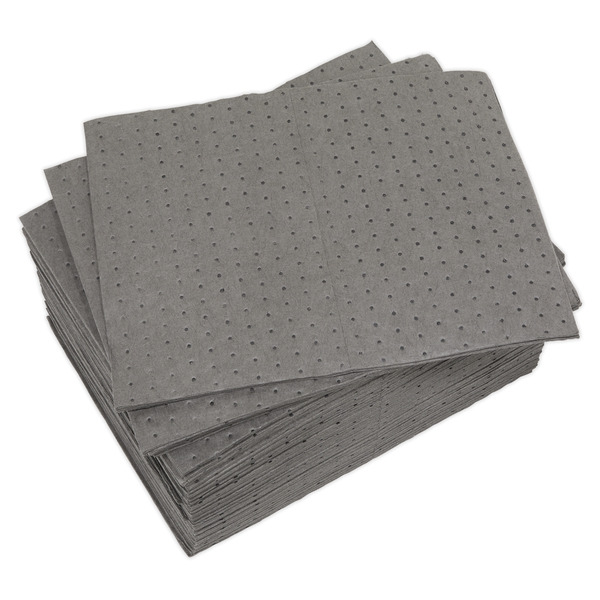 Sealey SAP01 Spill Absorbent Pads - Pack of 100