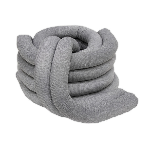 Sealey SAS10 Spill Absorbent Sock 80mm x 1.2m - Pack of 10