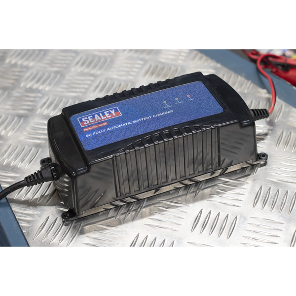 Sealey SBC8 12V Fully Automatic Battery Maintainer/Charger 8A